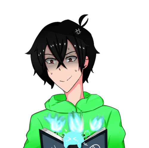 Damien: Theres Some English In It And Another Language But- Its Hard To Read For Other Reasons. Every