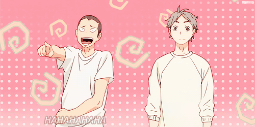 asahiis:Karasuno’s reaction to Nishinoya’s ‘Rolling….THUNDER!!’