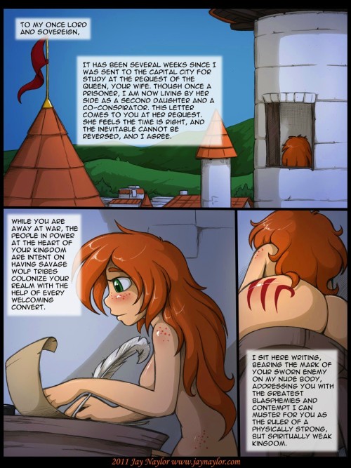 treatsinimpregnation:The Fall of Little Red Riding Hood Part 4, Part 1 by Jay Naylor. Please don’t remove the credits.