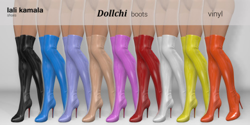 lali-k:Another one High Boots for the popular mesh bodies.*BG Grace*, Slink, Belleza Izis, Belleza V