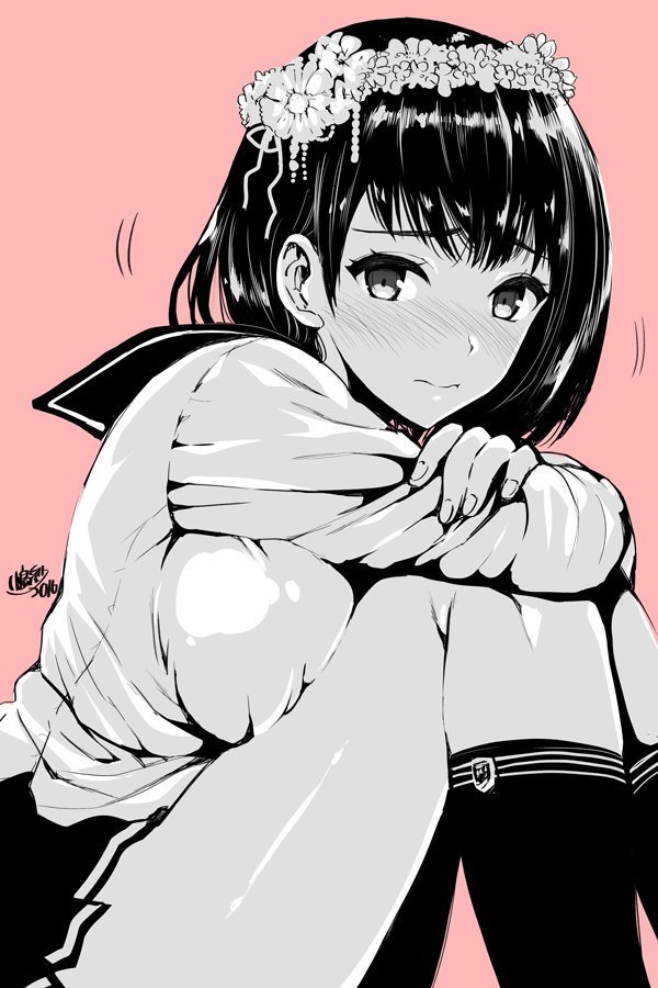 futureisfailed:  (小島紗@夏コミ新刊委託中さんのツイート: “過去絵再アップ。ボクが横に座るとなぜかいつもモジモジするクラスメートの葉月ちゃん…