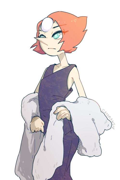 crawls out of the dust i really wanted to draw pearl in phryne’s outfits for some reason when i was 