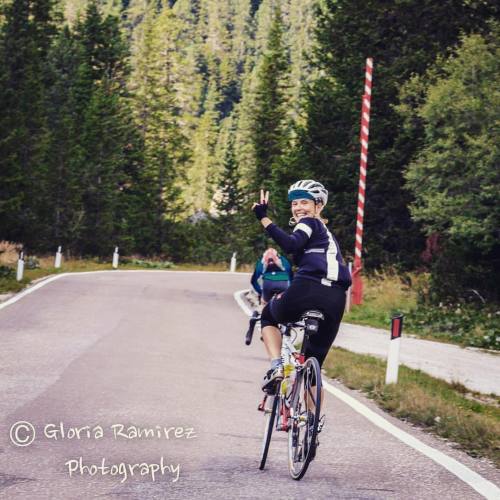 elenamartinello: Always smiling even if it is not the last climb!  Thanks to Patty Ramirez for this 