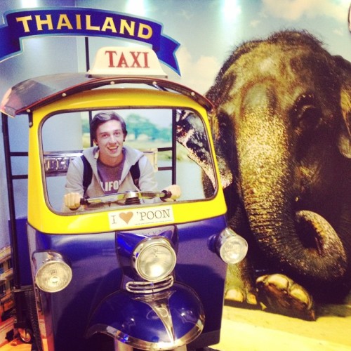 It’s all real. Honest. #Thailand #bangkok #airport #travel #tuktuk #suvarnabhumi