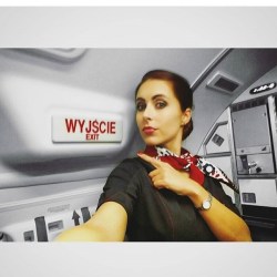 ivabellini:  Like on #Instagram #foto: http://ift.tt/22fn1Bw by angelsairways - @em_mneme #imanangel #flightattendant #FlightAttendantLife #aircrew #airhostess #stewardess #gorgeous #selfie #smile #hot #beauty #woman #airline #crewfie #airline #wow  #Ange