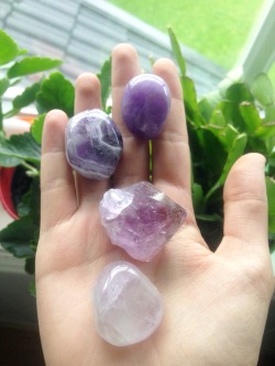 nat-uralist: amethyst - rose quartz - clear