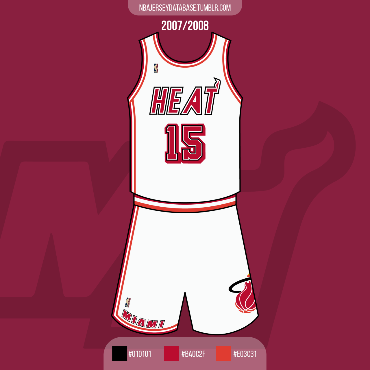 Buy jersey Miami Heat 1988 - 1999