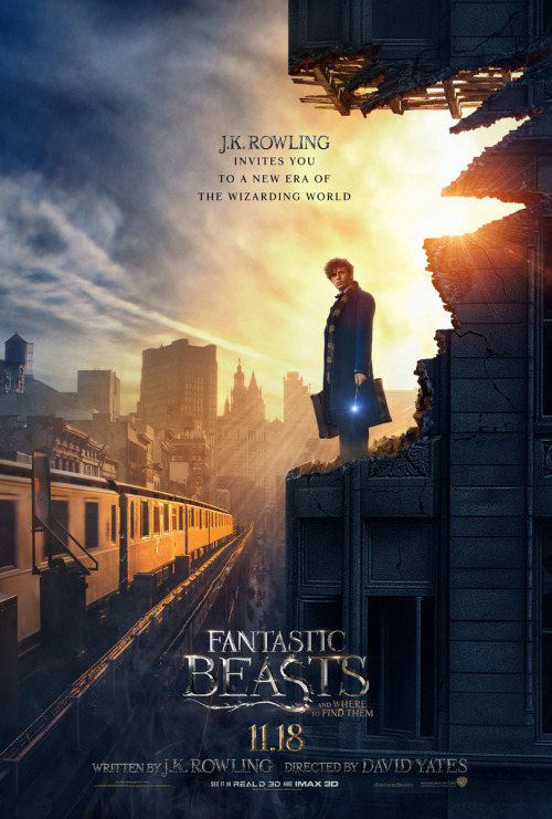 simplypotterheads: New Fantastic Beasts and Where to Find Them promo art