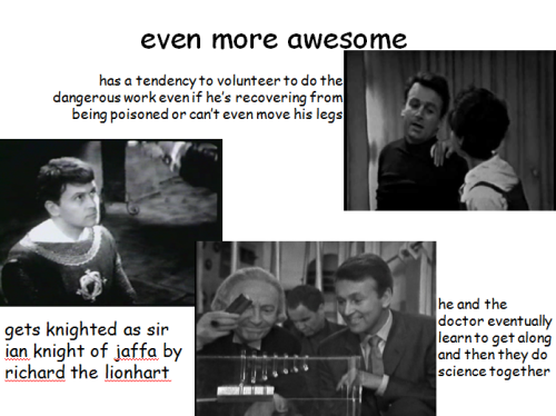 stephadoo:Classic Who Men Are Awesome → Ian ChestertonIAN!!!!! Ian is the best.