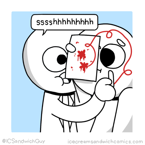 icecreamsandwichcomics:  ..sshh..