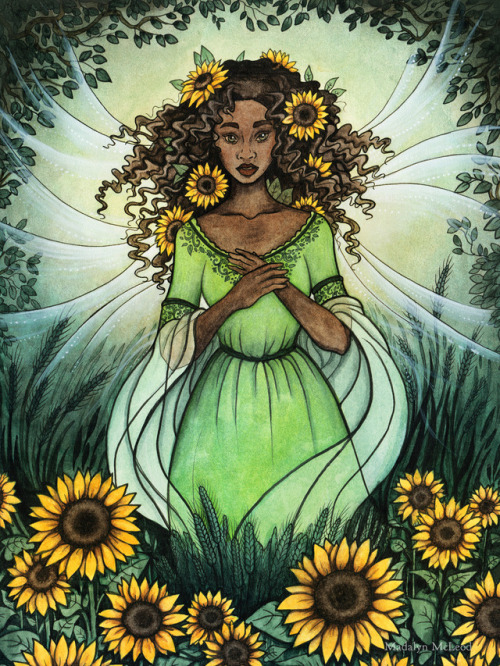 madalynmcleod:The Faeries have a Queen to rule each new season on earth. They all come and walk the world in their turn, riding on the changing winds, part of a never-ending cycle.