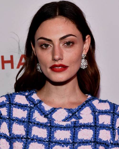 beesolively: Phoebe Tonkin attending Chanel beauty house celebration — 2018.  