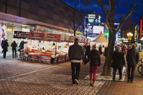 Christmas market in Pori © Jesse Keinonen