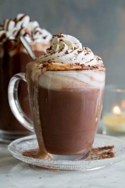 sweetoothgirl:hot chocolate anyone? 🍫☕️❄️(recipes