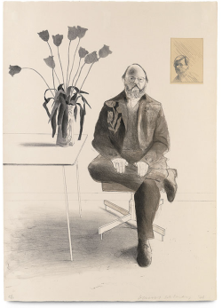 Henry Geldzahler by David Hockney  (Lithograph)