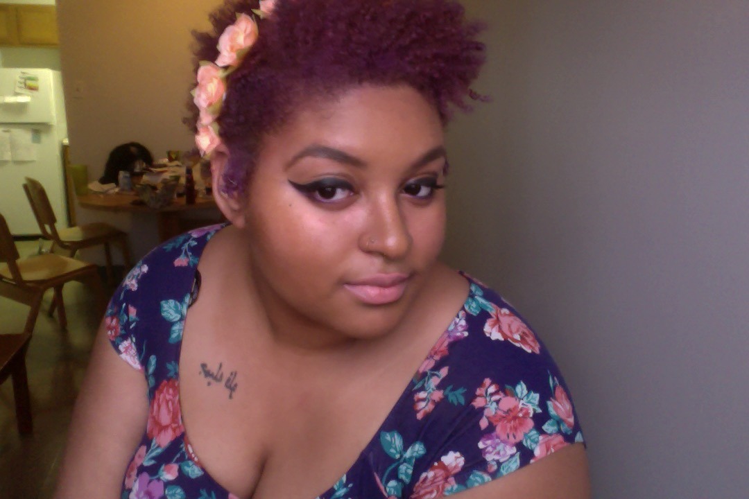 thehalfrolatina:  bimuslimheaux:  Fat Latina Black Queer Muslim and PROUDBlackOut: