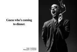cleverprime:  Cecil Baldwin // shot by Lee Faircloth Guess Who’s Coming to Dinner, starring the incomparable Cecil Baldwin. Such an honour to shoot the host of Welcome to Night Vale, and great fun to let things get a little…weird. 