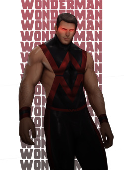 enemygentleman:  Wonder Man redesign