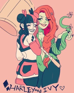 unabashedlymysticalnacho:  Harley and ivy