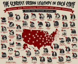 catchymemes:  The scariest urban legend in each stateBy Bonnie Gringer