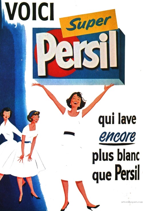 modernizor - SUPER PERSIL / vintage french advertisementvia...