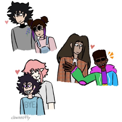 Some Old Drawings/sketches That I Really Liked! Characters Belong To Me And @cherrypiez