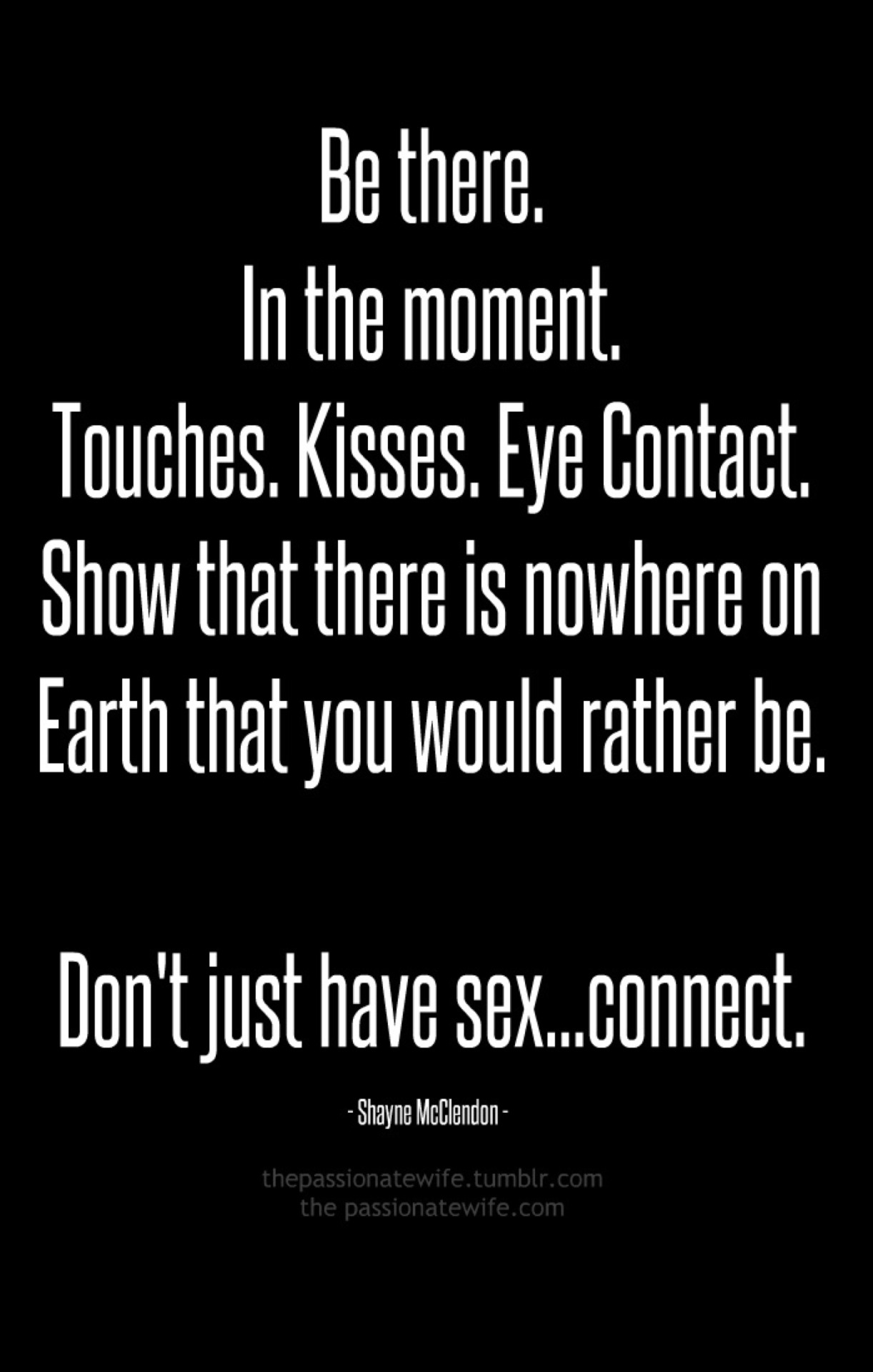 Seeing The Lust Everywhere