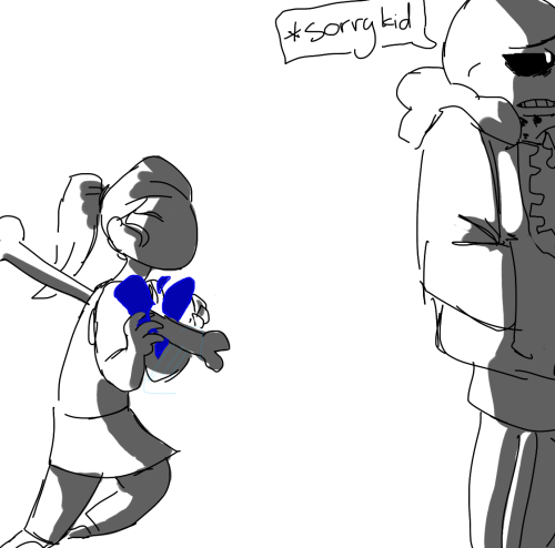 dustymaw: thought this was a neat theory  also thank to @layzeecj for the idea of sans killin&r