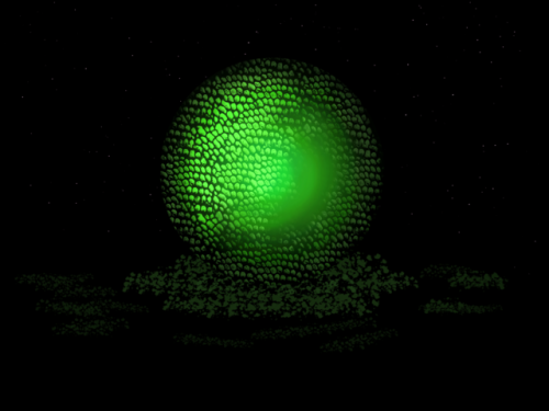 Weird Scaley Sphere...