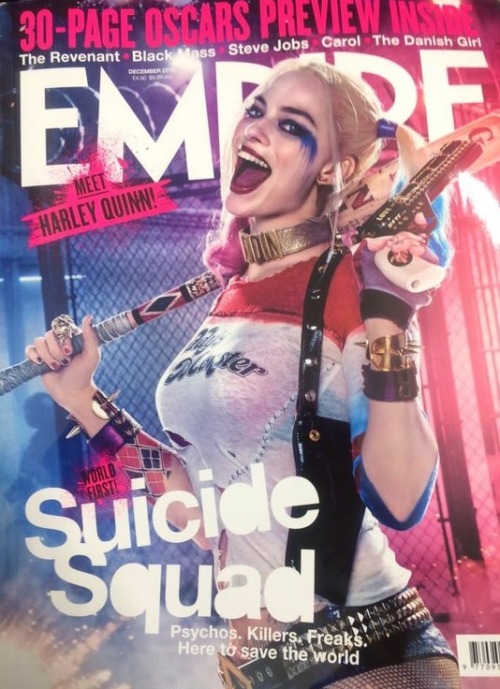 midtowncomics:    We’re starting to get a better look at the characters in the Suicide Squad movie. What do you think of Joker, Enchantress, Harley Quinn, and Deadshot’s designs? Love ‘em? Loathe ‘em? Feeling down the middle?    Sqwad