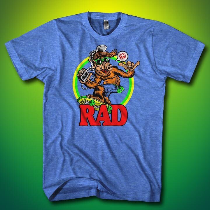 8-bit ZOMBIE on X: You guys asked it, ALF is coming back! The classic blue  tee will be up for grabs & I've whipped up a ringer version for ultimate  retro-rad vibes.