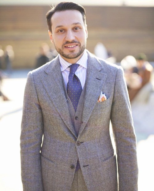 sprezzaturaeleganza: Maciej from @zarembabespoke Pitti 91 by Flannels_and_tweed