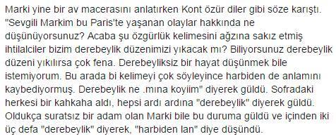 Marki yine bir av...