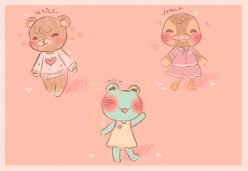 Animal Crossing Villagers~ ╭────────────────────────────── I’ve been playing a lot of animal crossin