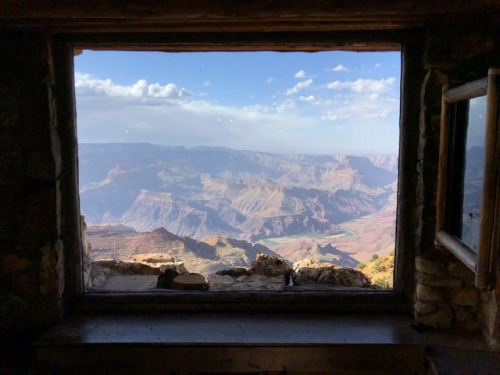 a picture within a picture. Grand Canyon National Park, AZ