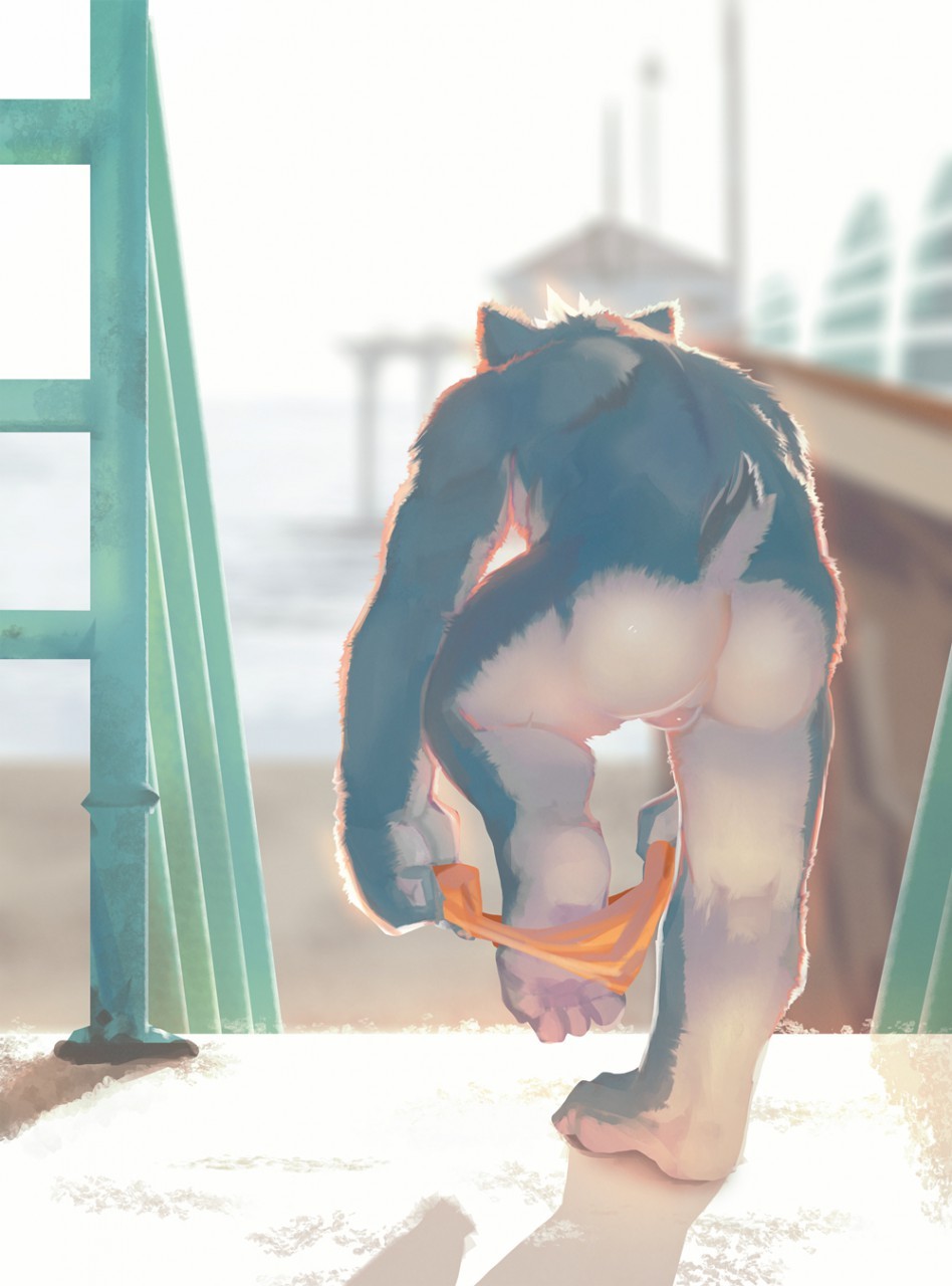 baratobriefs:  Beach by RamenLanoodles