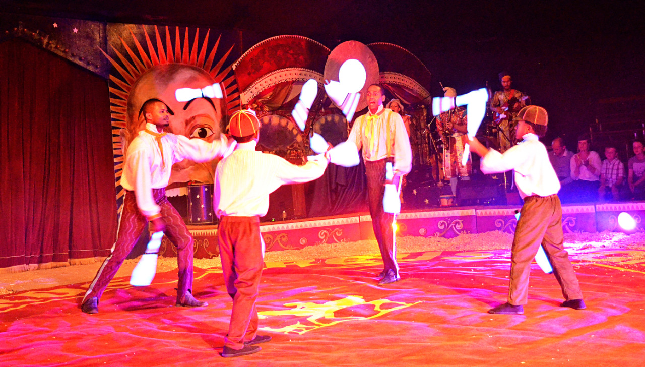 The Widow Stanton — Bichu Tesfamariam, Giffords Circus juggler pic