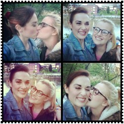 therapie-failed:  roseellendix &amp; her lovely girlfriend *-* they are just so sweet together ♡