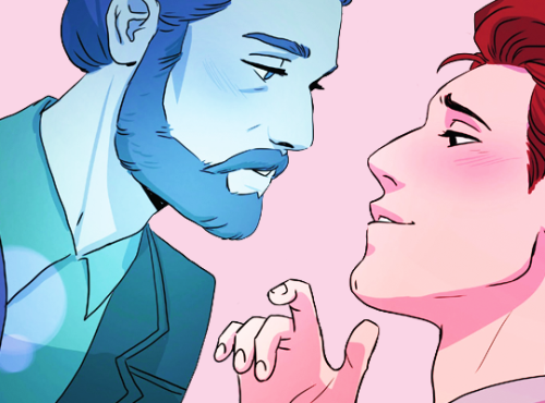 lgbtincomics:Bernard and Ronnie in Ghosted in L.A. #5