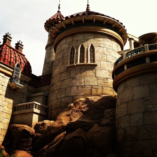 boybandsandbacktothefuture:My home aka Prince Eric and Ariel’s castle ❤#disney #ariel #princeeric #d