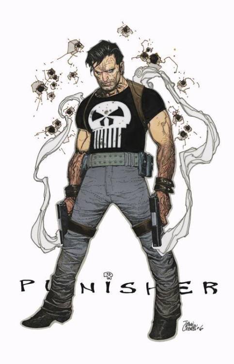 extraordinarycomics:  Punisher by Travis Charest.