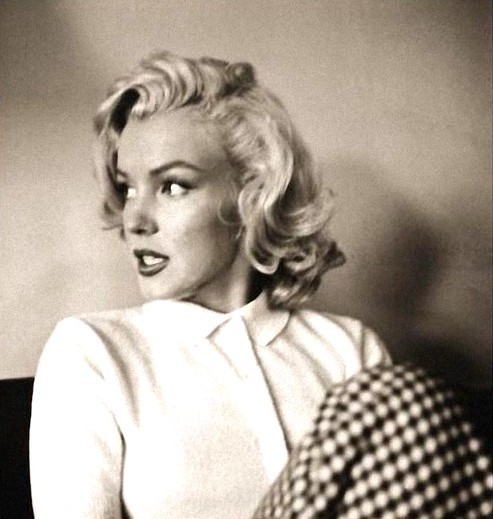      Marilyn photographed by John Vachon, 1953     