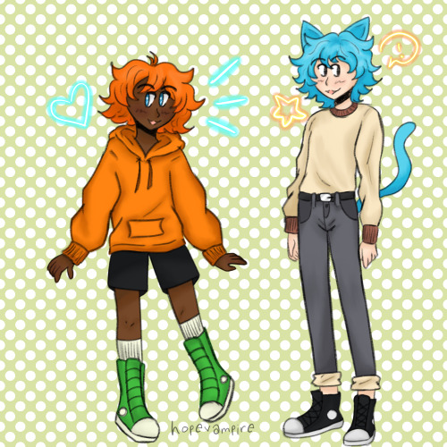 Darwin and Gumball Female/Human\Anime