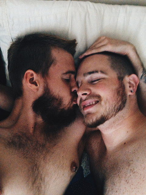 blowitallup:  Best part of my day is waking up next to my better half. by Jeremy