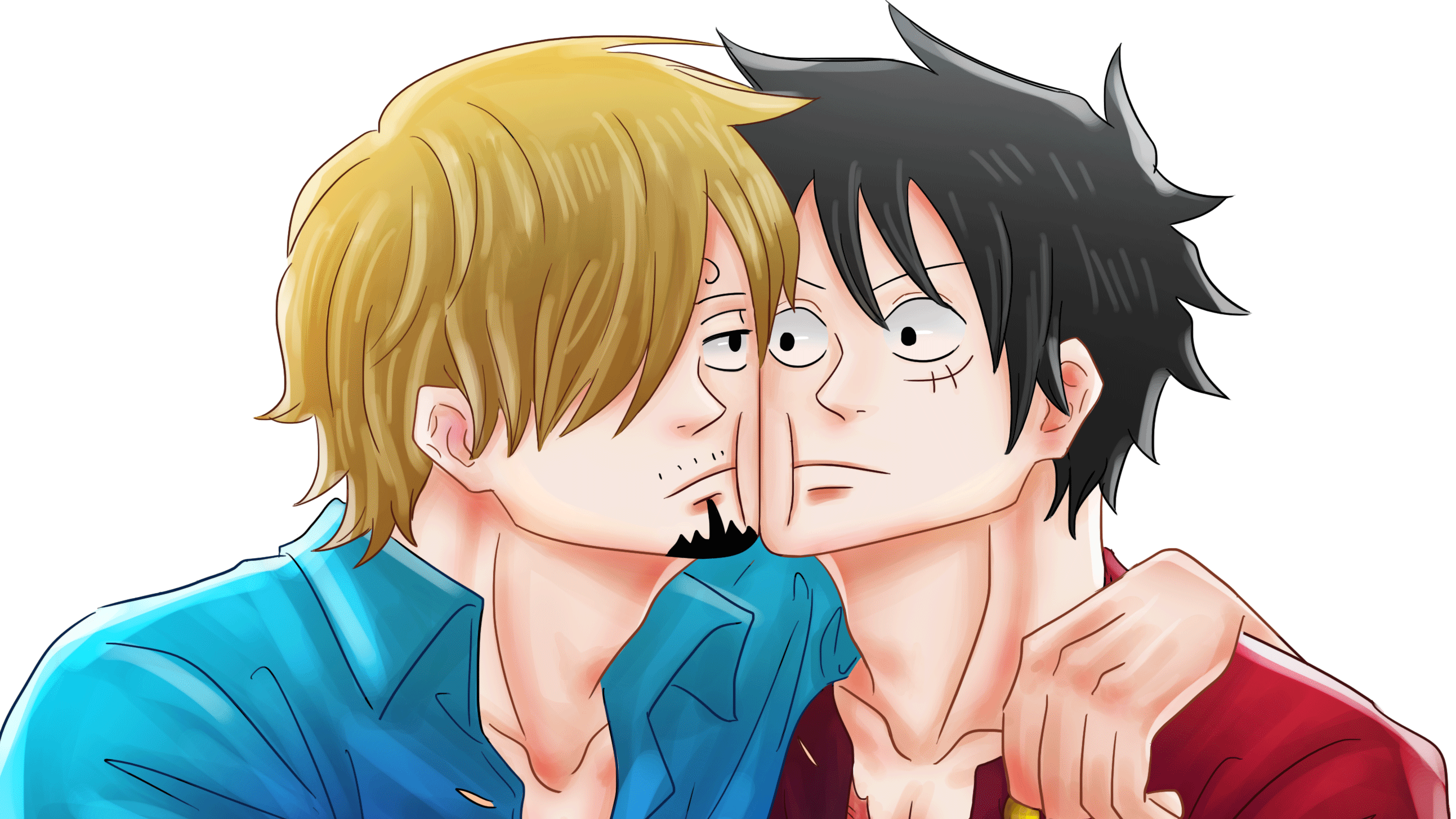 ♡ Everyone x Sanji Blog ♡ - of course Luffy is not willing to ...