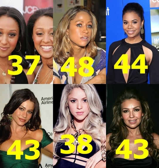 lithiumloser:  fuckyeahblackcelebrities:  black &amp; hispanic women aging vs