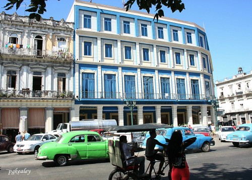 Downtown in old Havana. pgkealey