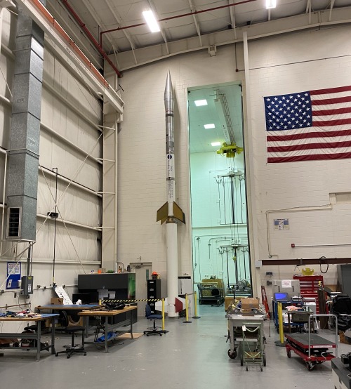 humanoidhistory:In the sounding rocket factory at @nasa‘s Wallops Flight Facility.