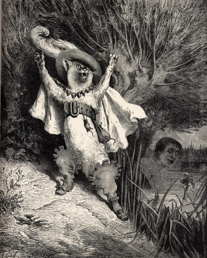 Gustave Doré (1832-1883), ‘Le Chat Botté’ (Puss in Boots), 1867