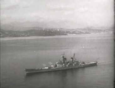 tilde44:  USS Iowa broadside